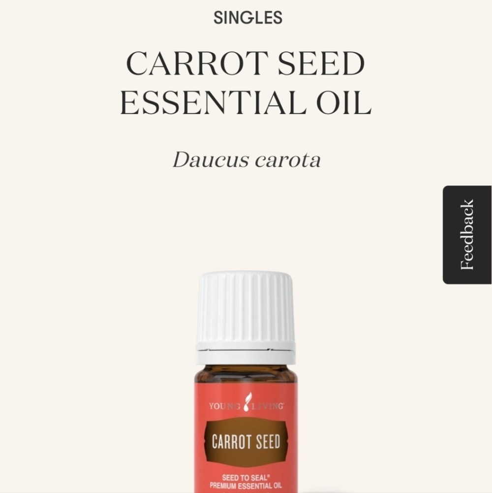 Carrot Seed Young Living 5 ml Oils New Bottle